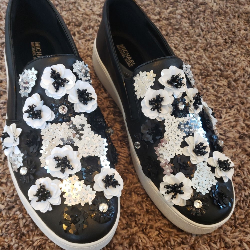 Michael Kors sequin sneaker